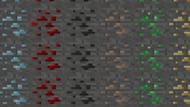 Minecraft ores (Image via Mojang Studios)